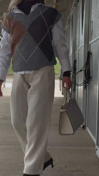 Linen Loungewear Trousers